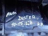 levé zadní světlo na dací duster, ANGLICKé,