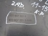 zadní spoiler nárazníku na audi a5 s-line lift, 8T0807521K