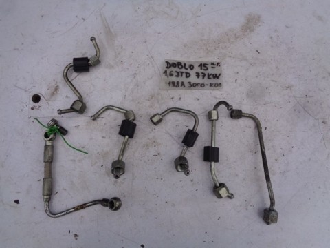 palivové trubky na fiat doblo II lift 1,6jtd,