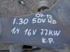 zadní náprava na hyundai i30 HB,