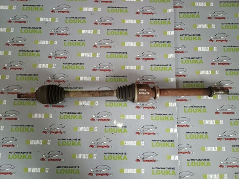 PRAVÁ POLOOSA RENAULT MODUS K9K 768 1,5DCI 50KW