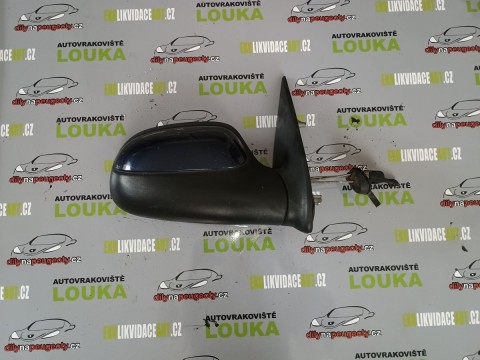 PRAVÉ MANUÁLNÍ ZRCÁTKO, CITROEN SAXO, MODRÉ