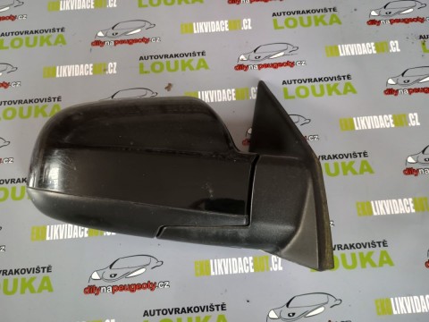PRAVÉ EL. ZRCÁTKO, HYUNDAI TUCSON ČERNÉ OD-04