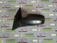 LEVÉ EL. ZRCÁTKO, RENAULT MEGANE ll COUPÉ - CABRIO, ŠEDÉ, OD-04