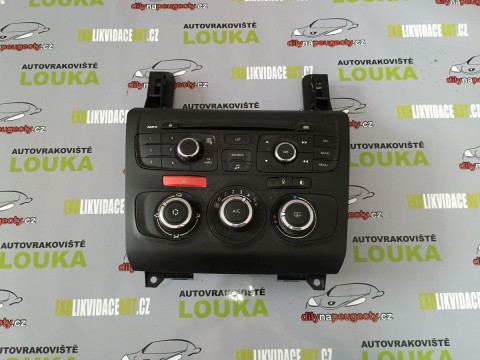 PANEL NAVIGACE, KLIMATIZACE, CITROEN C4 ll, 9666395977