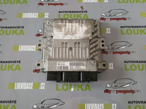 JEDNOTKA MOTORU CONTINENTAL SID807EVO, 9666681180 CITROEN C4 ll, 9HR 1,6HDI 82KW