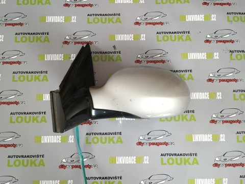 LEVÉ EL. SKLOPNÉ ZRCÁTKO, CITROEN C5, STŘÍBRNÉ