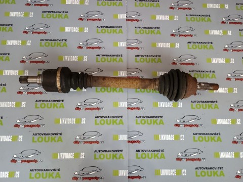 LEVÁ POLOOSA PEUGEOT 207, 9H06, 9HP 1,6HDI 8V 68KW