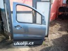 223. PRAVÉ PŘEDNÍ DVEŘE CITROEN JUMPY, ŠEDÉ, OD-07