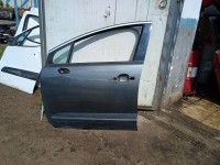 161. LEVÉ PŘEDNÍ DVEŘE PEUGEOT 3008, ŠEDÉ, OD-09