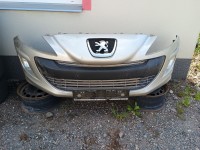 504. PŘEDNÍ NÁRAZNÍK PEUGEOT 308, OD-07, ŠEDÝ