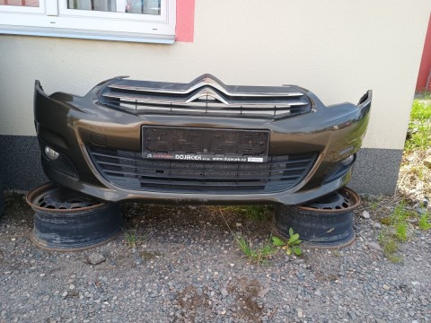503. PŘEDNÍ NÁRAZNÍK CITROEN C4 ll, OD-09, HNĚDÝ
