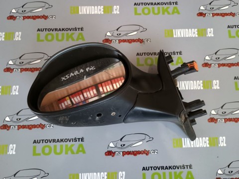 LEVÉ EL. ZRCÁTKO, CITROEN XSARA PICASSO, OD-04, ŠEDÉ