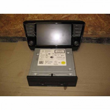 rádio + navigace (řídící jednotka a display) ŠKODA Superb III 3V0  3V0919606  5Q0035864B
