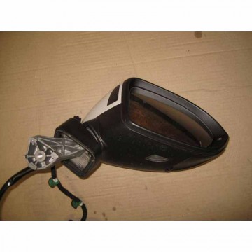 zpětné zrcátko pravé 15 + 2 PIN + kabel kamery VW Passat B8 3G0 - poškozená kabeláž