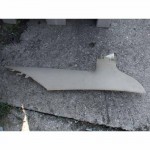 panel sloupku D horní levý AUDI A6 4F0  4F5867245