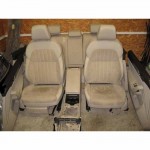 interiér - kůže/alkantara, přední sedadla vyhřívaná ŠKODA Superb III 3V0 combi