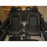 interiér kompletní - přední sedadla vyhřívaná VW Scirocco 1K8 lift 15- Club Edition