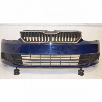 nárazník přední ŠKODA Fabia III 6V0  6V0807221 - bez spojleru, lehce poškrábaný