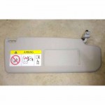 sluneční clona pravá VW Jetta 5C lift  5C6857552BB  2F4