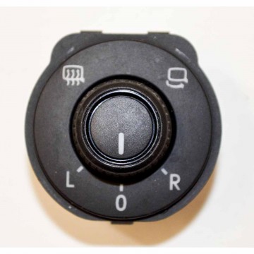 spínač ovládání zpětných zrcátek VW Polo 6C0  6C2959565A  WHI - anglický model