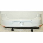 nárazník zadní - PDC VW Golf VII 5G0 HB  5G6807421 5G6807417AP - poškrábaný lak