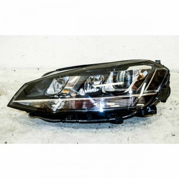 světlomet přední levý - holý xenon VW Golf VII 5G0  5G1941031  5G1941039 - ulomený držák