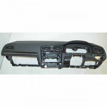 palubní deska + výdechy ventilace + dekorační lišta VW Golf VII 5G0 lift 5G2857181A - a.m.
