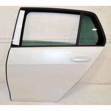 dveře zadní levé VW Golf VII 5G0 lift HB  5G4833055AC  5G4833055AD - poškrábaný lak (Holé)