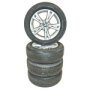 BMW X1 F48 sada kol s pneu 225/55 R17 E7,5Jx17H2  36106856064 - poškrábaný disk