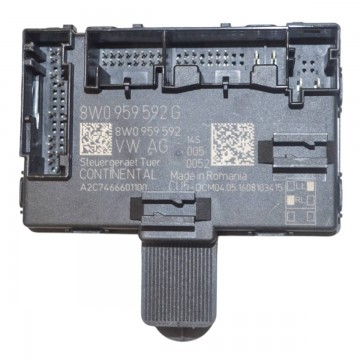 řídící jednotka dveří přední pravá AUDI A4 8W0  8W0959592G  4M0959792G