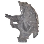 nadkolí přední pravé - zadní část AUDI A8 4H0 lift  4H0821192E  4H0821192F