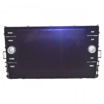 rádio (display rádia) VW  5G6919605B  5NN919605B - lehce poškrábaný