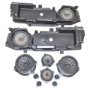 sada reproduktorů AUDI A6 4F0 (lift)  4F0035381B 4F0035382B 4F0035415 - pošk. reproduktor