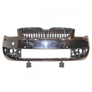 nárazník přední - PDC, ostřik ŠKODA Octavia III 5E0  5E0807221  5E0807217 - poškozený