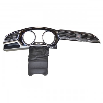 dekorace palubní desky + výdechy ventilace VW Touran 5TA  5TB858415A DUP - lehce poškábaná