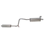 výfuk VW Polo VI 2G0 lift 1,0 TSi DLA 70 KW  2Q0253611S  2Q0253211AF