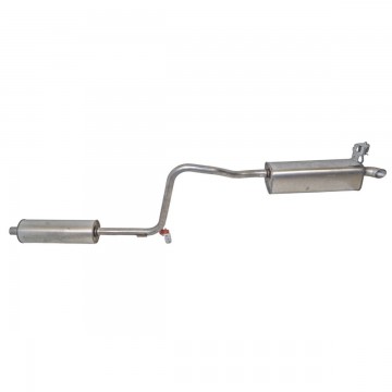 výfuk VW Polo VI 2G0 lift 1,0 TSi DLA 70 KW  2Q0253611S  2Q0253211AF