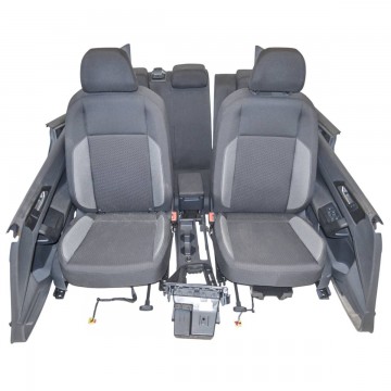 interiér - látka + airbagy VW Polo VI 2G0 lift