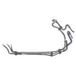 hadice + trubky vedení paliva AUDI Q7 4L0 lift 3,0 TDi  4L0130308C  4L0201905C