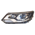 světlomet přední levý - holý xenon VW Tiguan 5N0 lift  5N1941751 5N1941753/B - pošk. držák