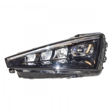 světlomet přední levý - kompletní LED ŠKODA Scala 657  657941015A/C - poškozený držák