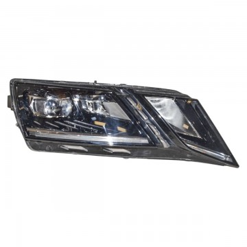 světlomet přední pravý - kompletní LED ŠKODA Octavia III 5E0 lift  5E1941016D - poškrábaný