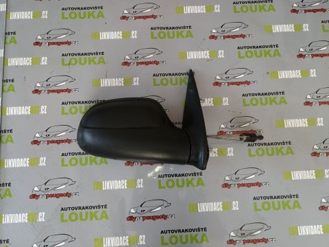 PRAVÉ MANUÁLNÍ ZRCÁTKO, CITROEN SAXO, ČERNÉ