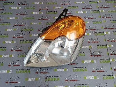 PŘEDNÍ SVĚTLO LEVÉ 8200301829 , RENAULT MODUS, OD-04 DO-8