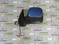LEVÉ MANUÁLNÍ ZRCÁTKO, CITROEN BERLINGO, OD-96, MODRÉ
