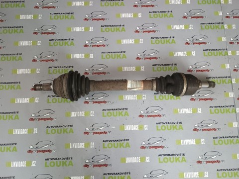 LEVÁ POLOOSA PEUGEOT 3008, 5FS, 5FW 1,6VTI 88KW
