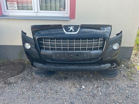517. PŘEDNÍ NÁRAZNÍK PEUGEOT 3008, OD-09,ČERNÝ - KTVD