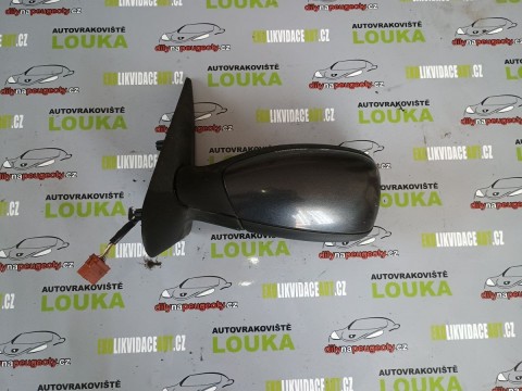 LEVÉ EL. ZRCÁTKO, PEUGEOT 306, ČERNÉ