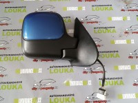 PRAVÉ ELELKTRICKÉ ZRCÁTKO, CITROEN BERLINGO, OD-96, MODRÉ